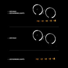 Load image into Gallery viewer, ANZO 2004-2008 Ford F-150 Projector Headlights w/ Halo and LED Black G2 - Installation View