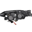 Load image into Gallery viewer, ANZO 2004-2008 Mazda 3 Projector Headlights w/ Halo Black (CCFL) - Detail View