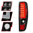 Load image into Gallery viewer, ANZO 2004-2012 Chevrolet Colorado/ GMC Canyon LED Tail Lights w/ Light Bar Black Housing - Additional View 5