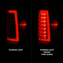 Load image into Gallery viewer, ANZO 2004-2012 Chevrolet Colorado/ GMC Canyon LED Tail Lights w/ Light Bar Chrome Housing Red/Clear - Additional View 7