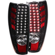 Load image into Gallery viewer, ANZO 2004-2012 Chevrolet Colorado LED Taillights Black - Main Product View