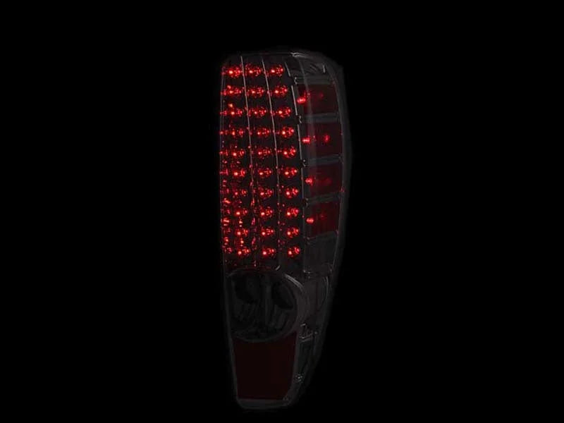 ANZO 2004-2012 Chevrolet Colorado LED Taillights Black - Installation View