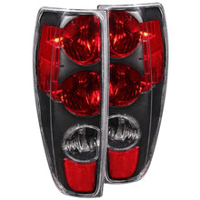 Load image into Gallery viewer, ANZO 2004-2012 Chevrolet Colorado Taillights Black - Main Product View