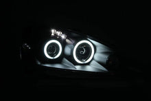 Load image into Gallery viewer, ANZO 2005-2006 Acura Rsx Projector Headlights w/ Halo Black - Side View