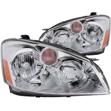 Load image into Gallery viewer, ANZO 2005-2006 Nissan Altima Crystal Headlights Chrome - Main Product View