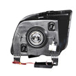 Load image into Gallery viewer, ANZO 2005-2009 Ford Mustang Crystal Headlights w/ Halo Black (CCFL) - Additional View 8
