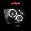 Load image into Gallery viewer, ANZO 2005-2009 Ford Mustang Projector Headlights w/ Halo Black - Additional View 8