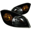 Load image into Gallery viewer, ANZO 2005-2010 Chevrolet Cobalt Crystal Headlights Black - Main Product View