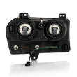 Load image into Gallery viewer, ANZO 2005-2010 Chrysler 300 Crystal Headlight Black - Main Product View
