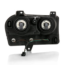 Load image into Gallery viewer, ANZO 2005-2010 Chrysler 300 Crystal Headlight Black - Main Product View