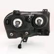 Load image into Gallery viewer, ANZO 2005-2010 Chrysler 300 Crystal Headlight Chrome Amber - Side View