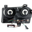 Load image into Gallery viewer, ANZO 2005-2010 Chrysler 300 Crystal Headlights w/ Halo Chrome (CCFL) - Detail View