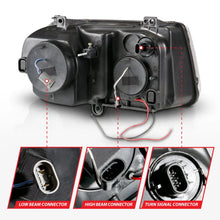 Load image into Gallery viewer, ANZO 2005-2010 Chrysler 300C Projector Headlights w/ Halo Chrome (CCFL) G2 - Additional View 9
