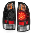 Load image into Gallery viewer, ANZO 2005-2015 Toyota Tacoma LED Taillights Black - Additional View 7