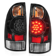 Load image into Gallery viewer, ANZO 2005-2015 Toyota Tacoma LED Taillights Black - Additional View 7