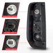 Load image into Gallery viewer, ANZO 2005-2021 Nissan Frontier LED Taillights Black Housing/Clear Lens - Side View