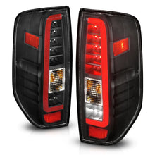 Load image into Gallery viewer, ANZO 2005-2021 Nissan Frontier LED Taillights Black Housing/Clear Lens - Installation View
