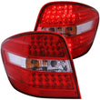 Load image into Gallery viewer, ANZO 2006-2007 Mercedes Benz M Class W164 LED Taillights Red/Clear - Main Product View