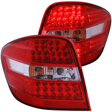 Load image into Gallery viewer, ANZO 2006-2007 Mercedes Benz M Class W164 LED Taillights Red/Clear - Main Product View