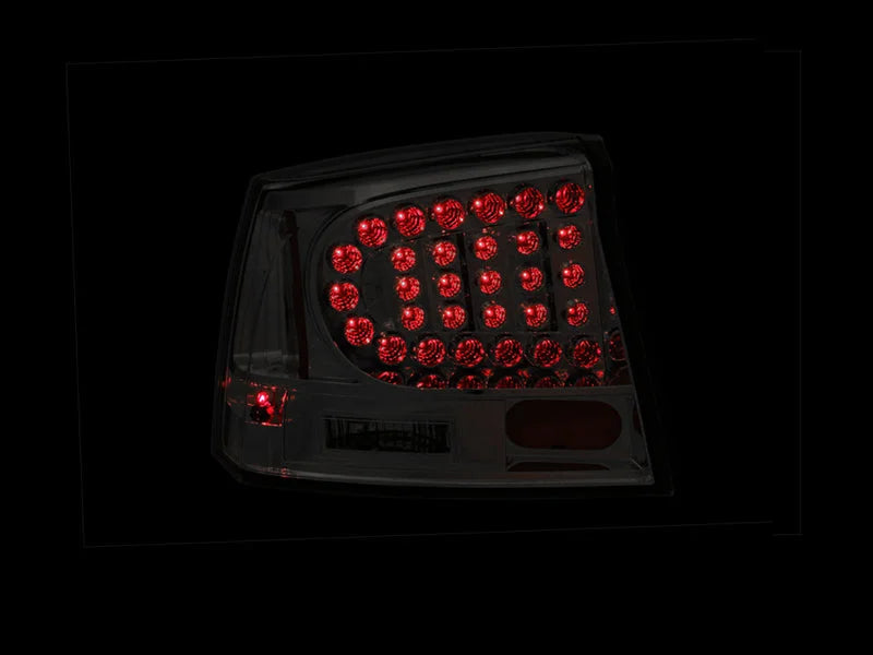 ANZO 2006-2008 Dodge Charger LED Taillights Black - Installation View