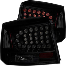 Load image into Gallery viewer, ANZO 2006-2008 Dodge Charger LED Taillights Dark Smoke - Main Product View