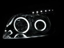 Load image into Gallery viewer, ANZO 2006-2008 Toyota Rav4 Projector Headlights w/ Halo Black - Side View