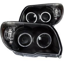 Load image into Gallery viewer, ANZO 2006-2009 Toyota 4Runner Projector Headlights w/ Halo Black - Main Product View