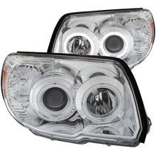 Load image into Gallery viewer, ANZO 2006-2009 Toyota 4Runner Projector Headlights w/ Halo Chrome - Main Product View