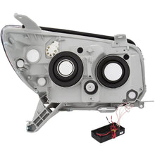 Load image into Gallery viewer, ANZO 2006-2009 Toyota 4Runner Projector Headlights w/ Halo Chrome - Detail View