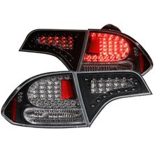 Load image into Gallery viewer, ANZO 2006-2011 Honda Civic LED Taillights Black - Main Product View