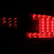 Load image into Gallery viewer, ANZO 2006-2011 Honda Civic LED Taillights Black - Side View