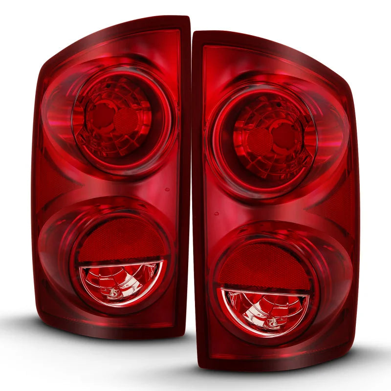 ANZO 2007-2009 Dodge Ram 1500 Tail Light Red Lens (OE) - Main Product View