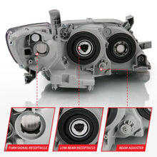 Load image into Gallery viewer, ANZO 2007-2009 Toyota Camry Projector Headlight Black Amber - Installation View