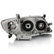 Load image into Gallery viewer, ANZO 2007-2009 Toyota Camry Projector Headlight Chrome Amber (OE Replacement) - Main Product View