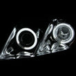 Load image into Gallery viewer, ANZO 2007-2009 Toyota Camry Projector Headlights w/ Halo Chrome - Side View