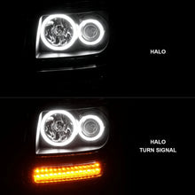 Load image into Gallery viewer, ANZO 2007-2012 Dodge Nitro Projector Headlights w/ Halo Black (CCFL) G2 - Additional View 7