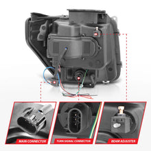 Load image into Gallery viewer, ANZO 2007-2012 Dodge Nitro Projector Headlights w/ Halo Black (CCFL) G2 - Additional View 9