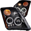 Load image into Gallery viewer, ANZO 2007-2012 Nissan Sentra Projector Headlights Black - Main Product View