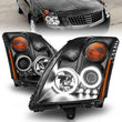 Load image into Gallery viewer, ANZO 2007-2012 Nissan Sentra Projector Headlights Black - Additional View 6