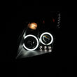 Load image into Gallery viewer, ANZO 2007-2012 Nissan Sentra Projector Headlights Black - Additional View 8