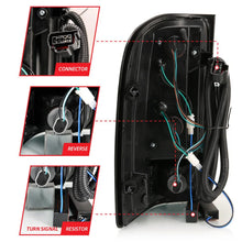 Load image into Gallery viewer, ANZO 2007-2013 Chevrolet Silverado 1500 LED Taillights Chrome - Additional View 5