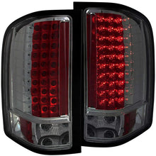 Load image into Gallery viewer, ANZO 2007-2013 Chevrolet Silverado 1500 LED Taillights Smoke - Main Product View
