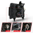 Load image into Gallery viewer, ANZO 2007-2013 Chevy Silverado 1500 Projector Plank Style Chrome Amber - Additional View 5