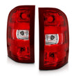 Load image into Gallery viewer, ANZO 2007-2013 Chevy Silverado Taillight Red/Clear Lens (OE Replacement) - Main Product View