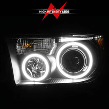 Load image into Gallery viewer, ANZO 2007-2013 Toyota Tundra Projector Headlights w/ Halo Black (CCFL) - Additional View 8