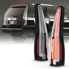 Load image into Gallery viewer, ANZO 2007-2014 Cadillac Escalade Led Taillights Red/Clear - Main Product View