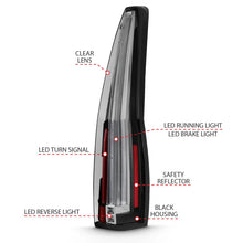 Load image into Gallery viewer, ANZO 2007-2014 Cadillac Escalade Led Taillights Red/Clear - Additional View 7