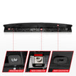 Load image into Gallery viewer, ANZO 2007-2014 Chevrolet Suburban 1500 LED 3rd Brake Light Black Housing Red Lens w/ Spoiler 1pc - Side View