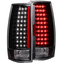 Load image into Gallery viewer, ANZO 2007-2014 Chevrolet Suburban LED Taillights Black G4 - Main Product View