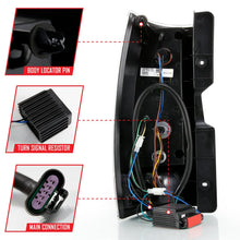 Load image into Gallery viewer, ANZO 2007-2014 Chevy Tahoe LED Taillight Plank Style Black w/Clear Lens - Additional View 7